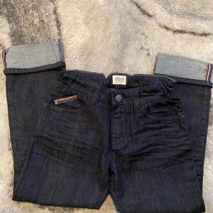Boys Armani Junior Cuffed Jeans Size 6